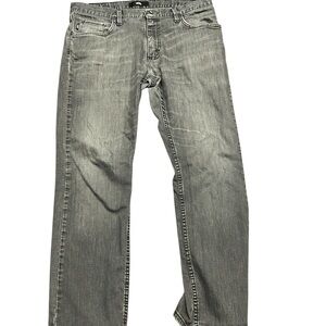 Vans Off The Wall Gray Denim Jeans 32 x 30 Skater